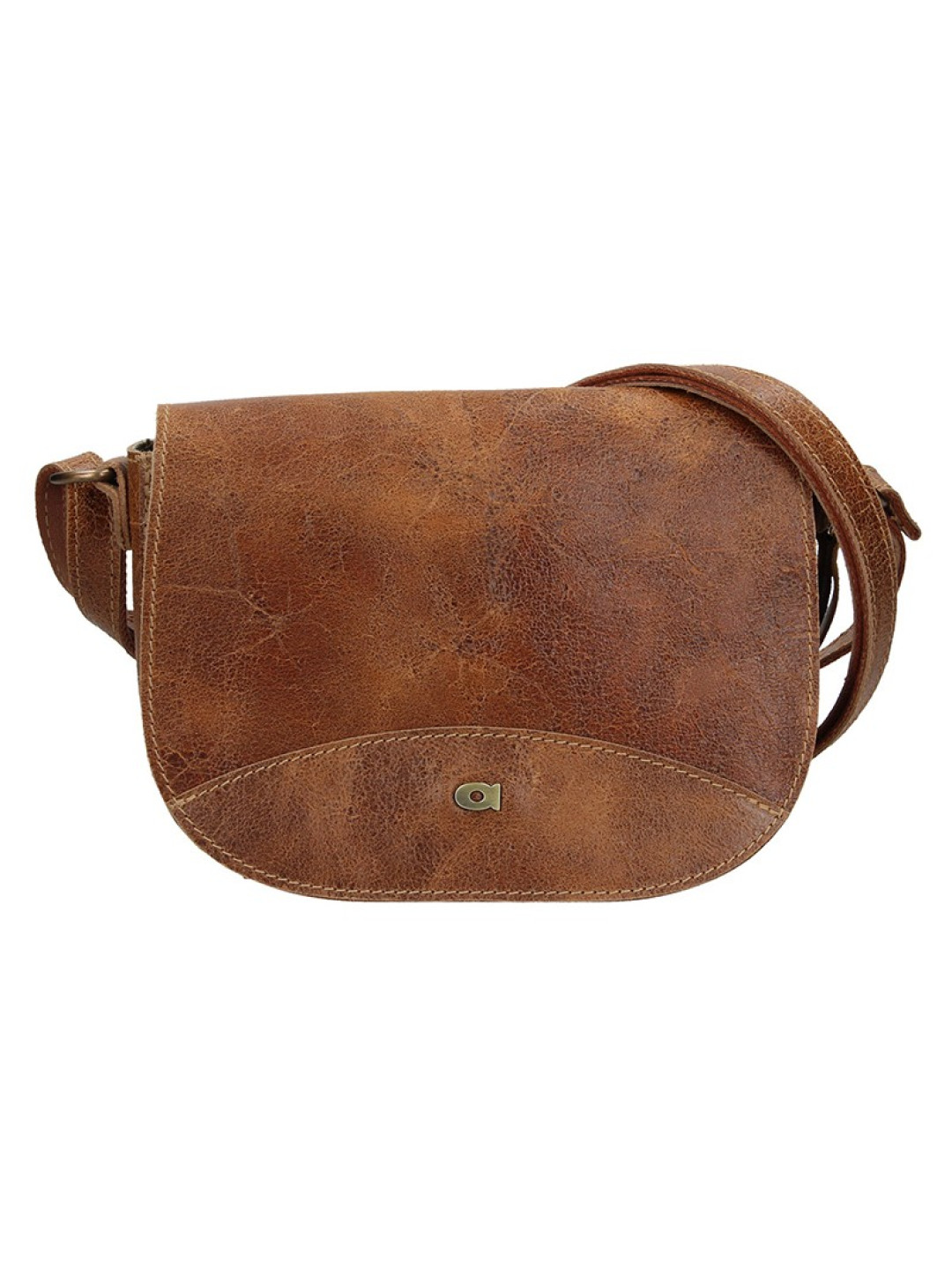 Luxusní dámské kožené crossbody Daag Annie přírodní kůže hnědá