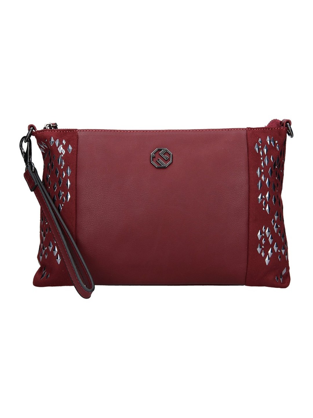 Dámská crossbody kabelka Marina Galanti Noemi syntetická kůže vínová