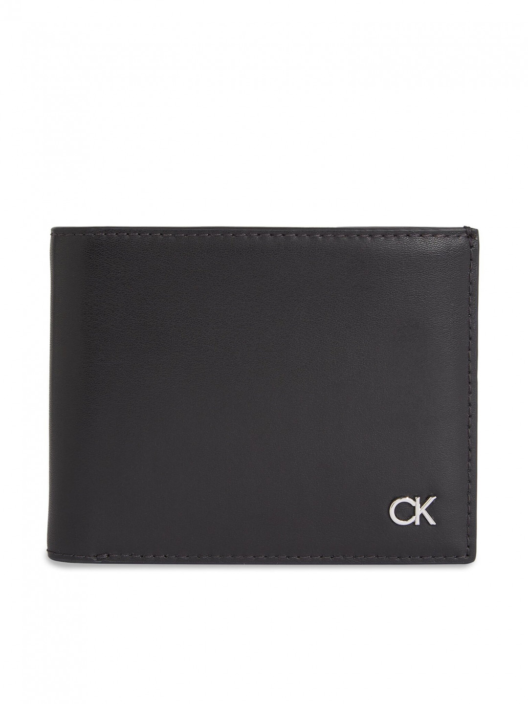 Calvin Klein Velká pánská peněženka Metal Ck K50K511692 Černá