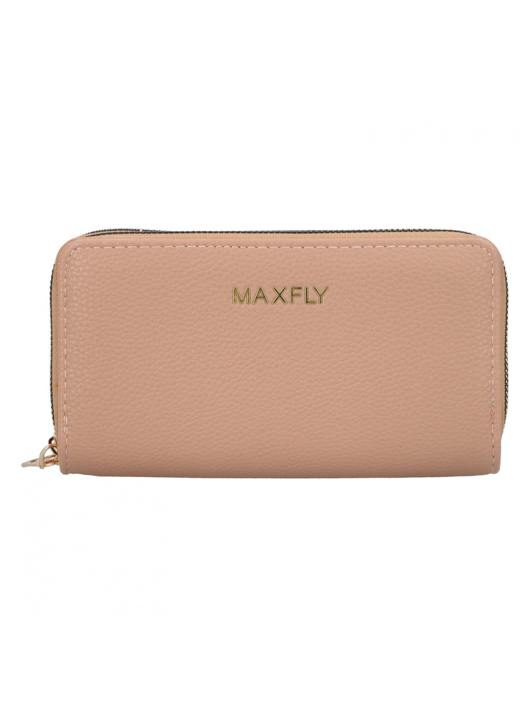 Dámská velká peněženka světle béžová – MaxFly Irsena