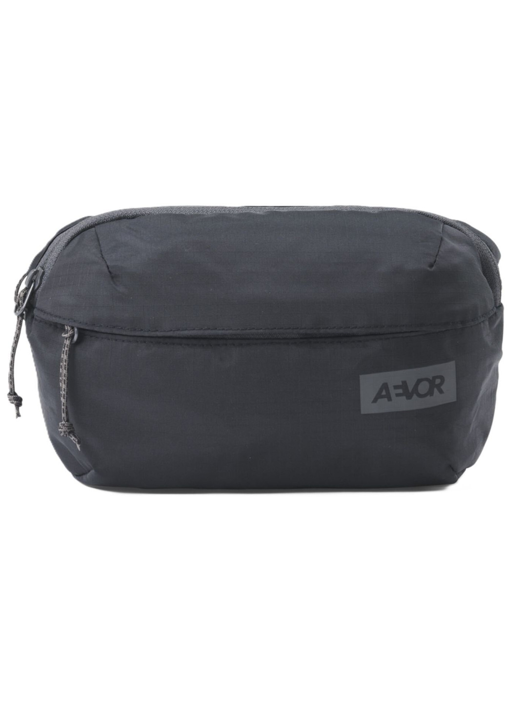 Aevor taštička přes rameno Ledvinka Hip Bag Ease Ripstop Charcoal Black 2 L Černá Objem 2 L