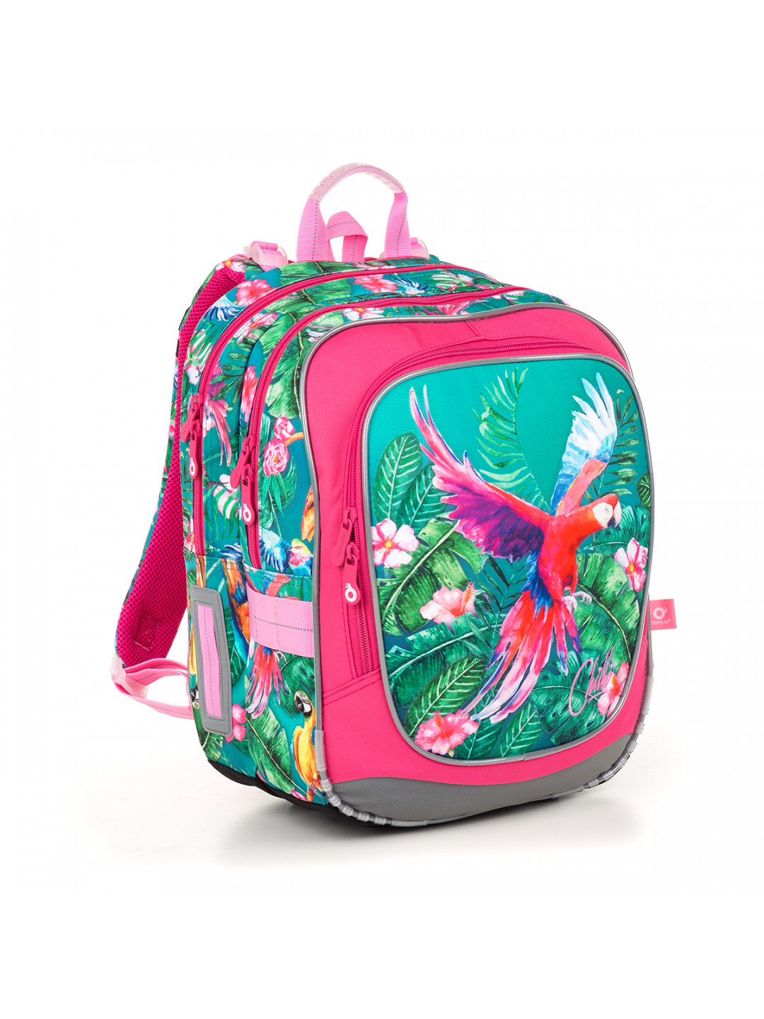 Školní batoh Topgal ENDY s papouškem Ara vícebarevný