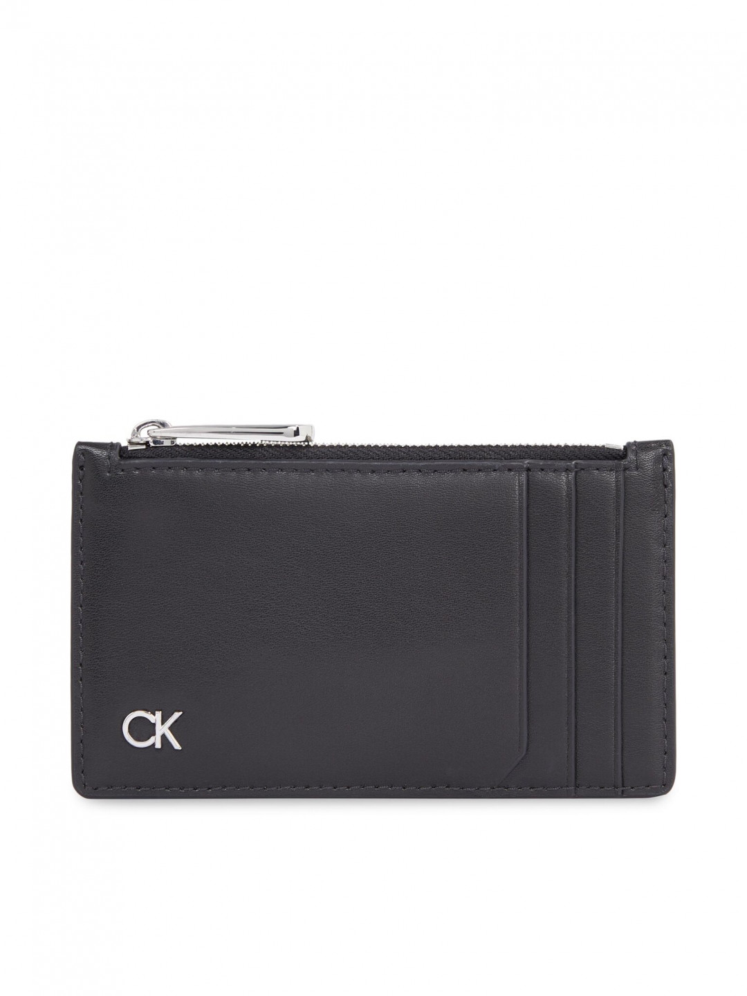 Calvin Klein Velká pánská peněženka Metal Ck K50K511685 Černá