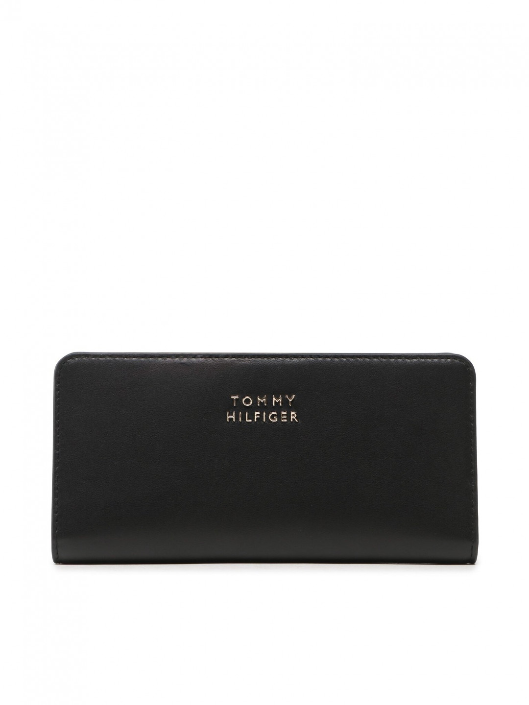 Tommy Hilfiger Velká dámská peněženka Casual Chic Leather Large Wallet AW0AW14916 Černá