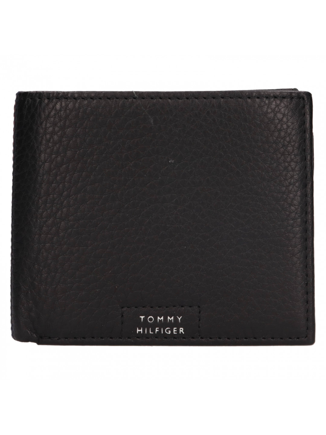 Pánská kožená peněženka Tommy Hilfiger Vood – černá