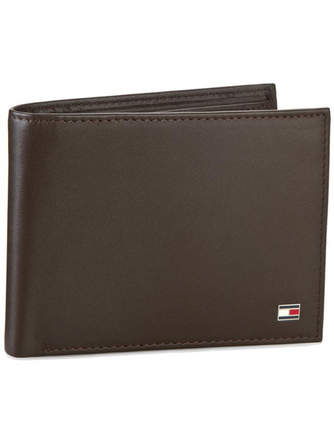 Tommy Hilfiger Velká pánská peněženka Eton Cc Flap And Coin Pocket AM0AM00652 83362 Hnědá