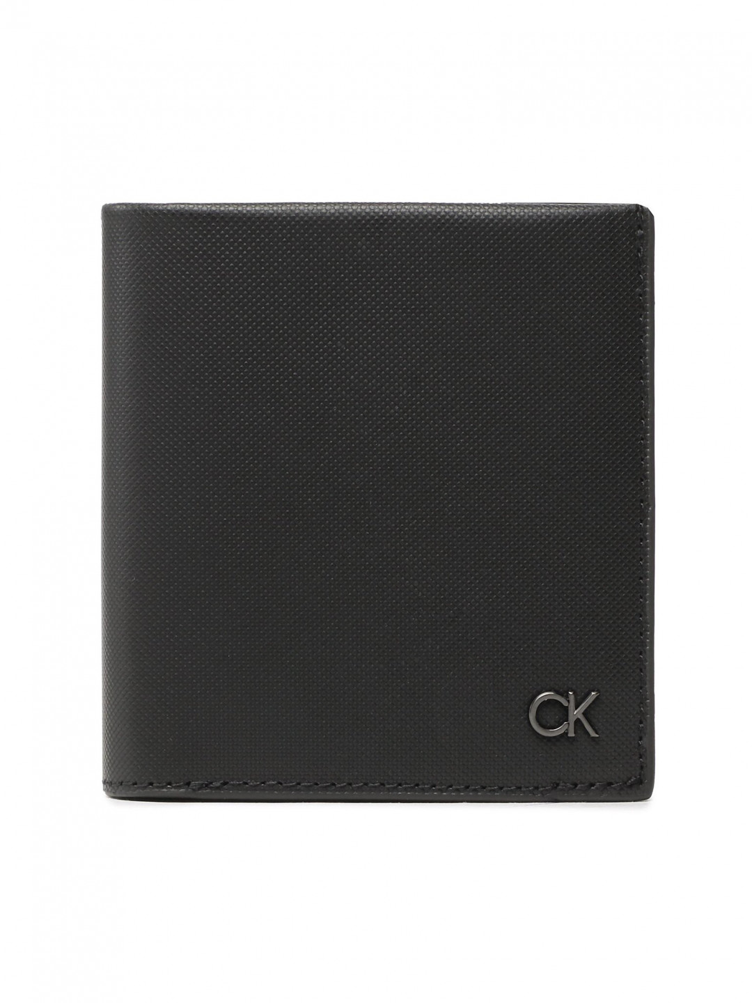 Calvin Klein Malá pánská peněženka Ck Clean Pq Trifold 6Cc W Con K50K510297 Černá