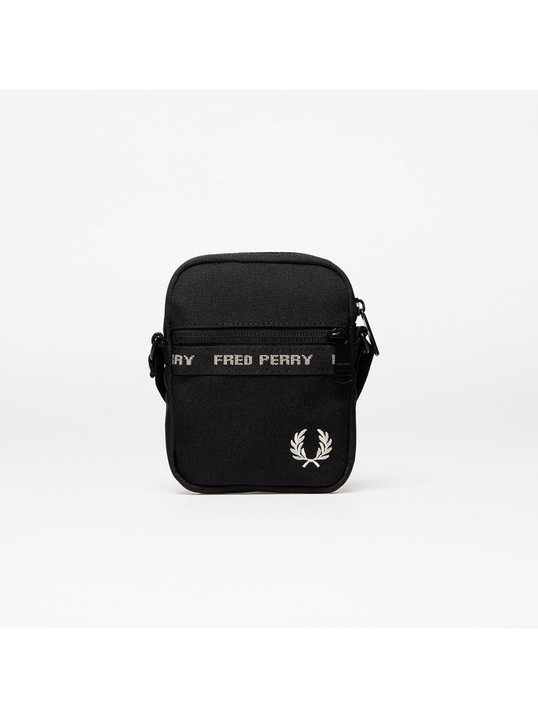 FRED PERRY Fp Taped Side Bag Black Warm Grey