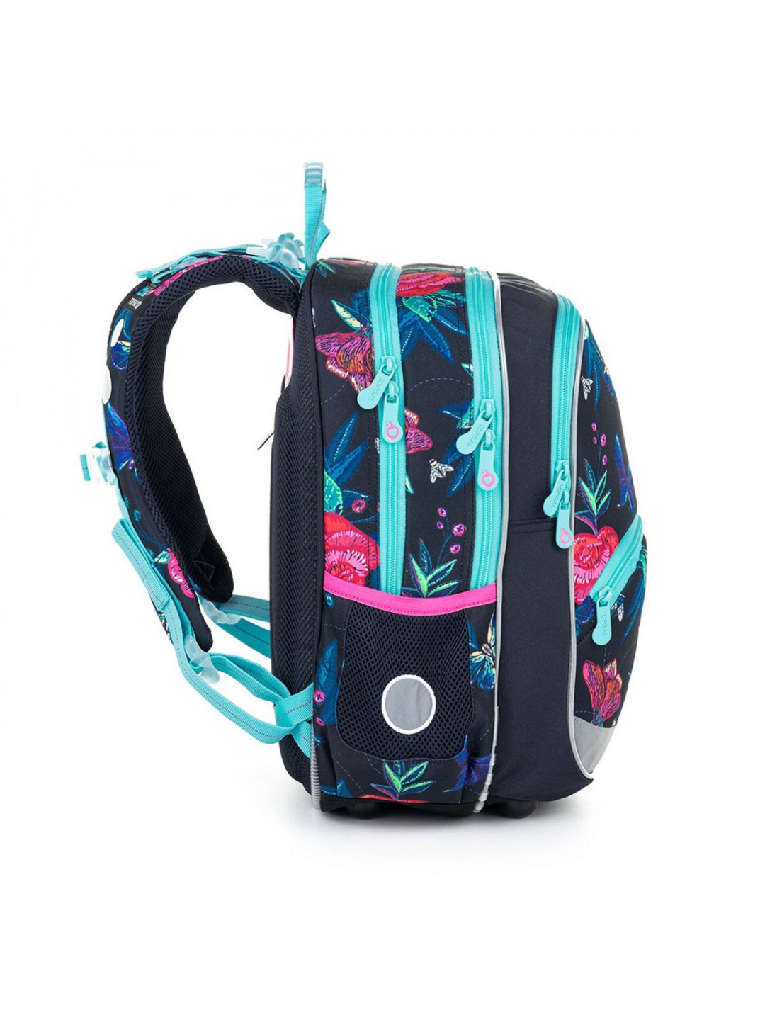 Školní Lehký batoh s motýlky Topgal BAZI vícebarevná