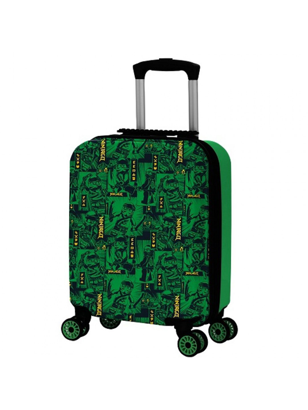 LEGO Dětský cestovní kufr Play Date LEGO Ninjago Green 30 l