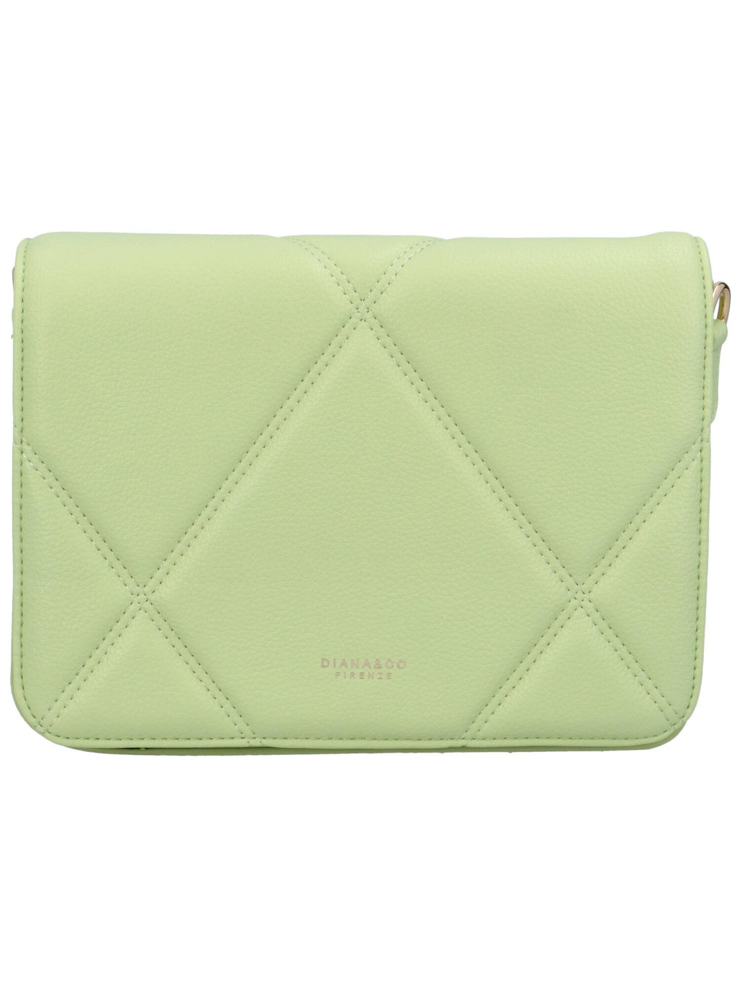 Dámská koženková crossbody Zafi zelená