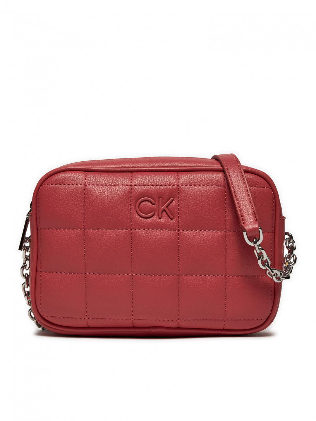 Calvin Klein Kabelka Ck Square Quilt K60K612331 Růžová