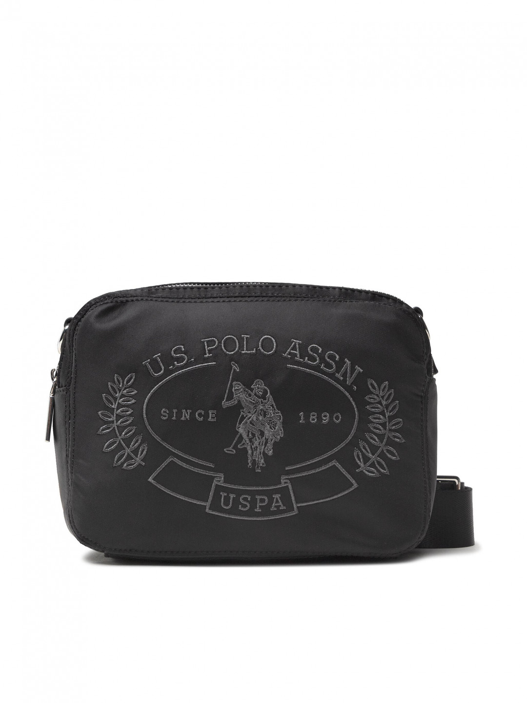 U S Polo Assn Kabelka Springfield Crossbody Bag BEUPA5091WIP000 Černá