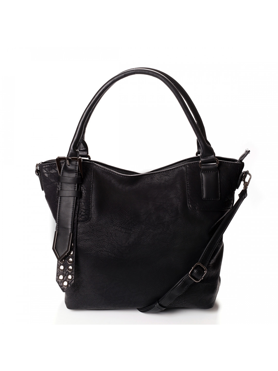 Atraktivní dámská kabelka do ruky Marisa černá