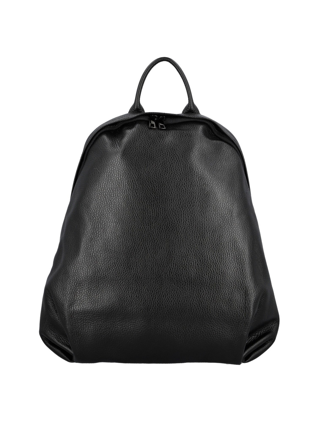 Trendy dámský kožený batoh Gevorg černý