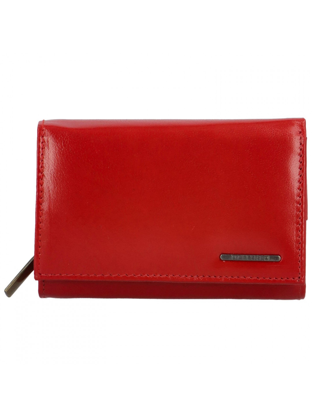Trendy dámská kožená peněženka Bellugio Waltera červená
