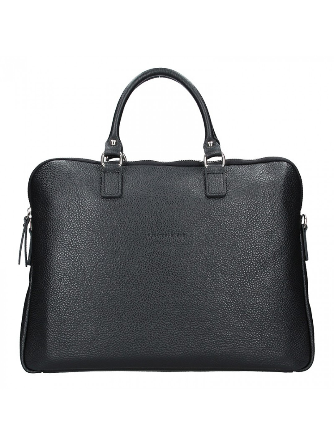 Unisex kožená taška na notebook Facebag Milano – černá