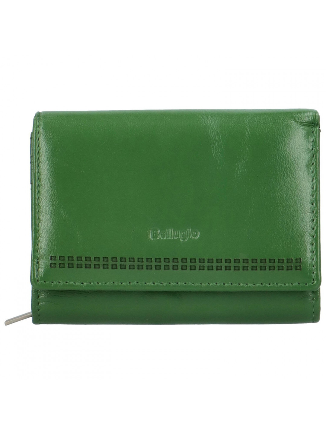 Dámská kožená peněženka zelená – Bellugio Glorgia