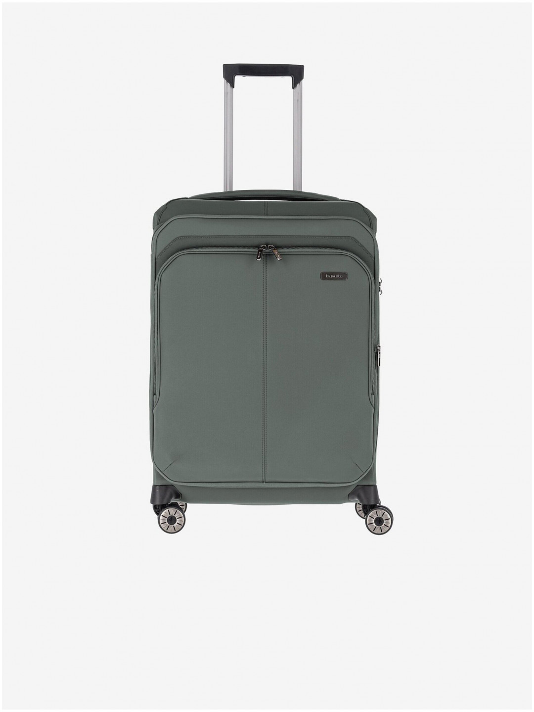 Zelený cestovní kufr Travelite Priima M Olive