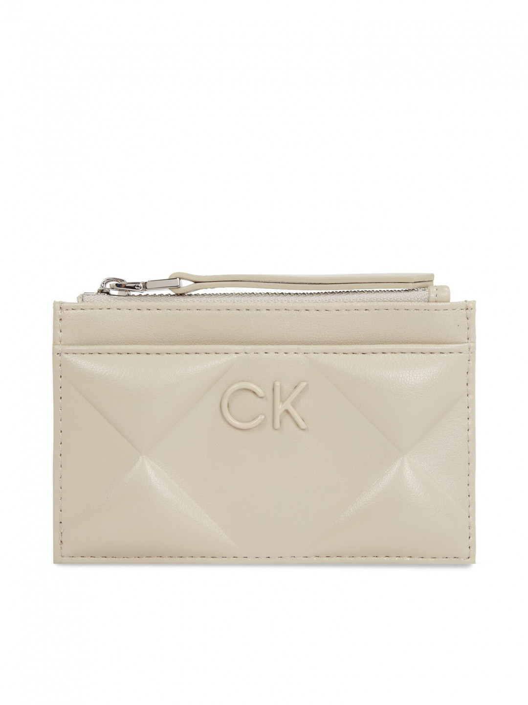 Calvin Klein Velká dámská peněženka Quilt K60K611704 Béžová