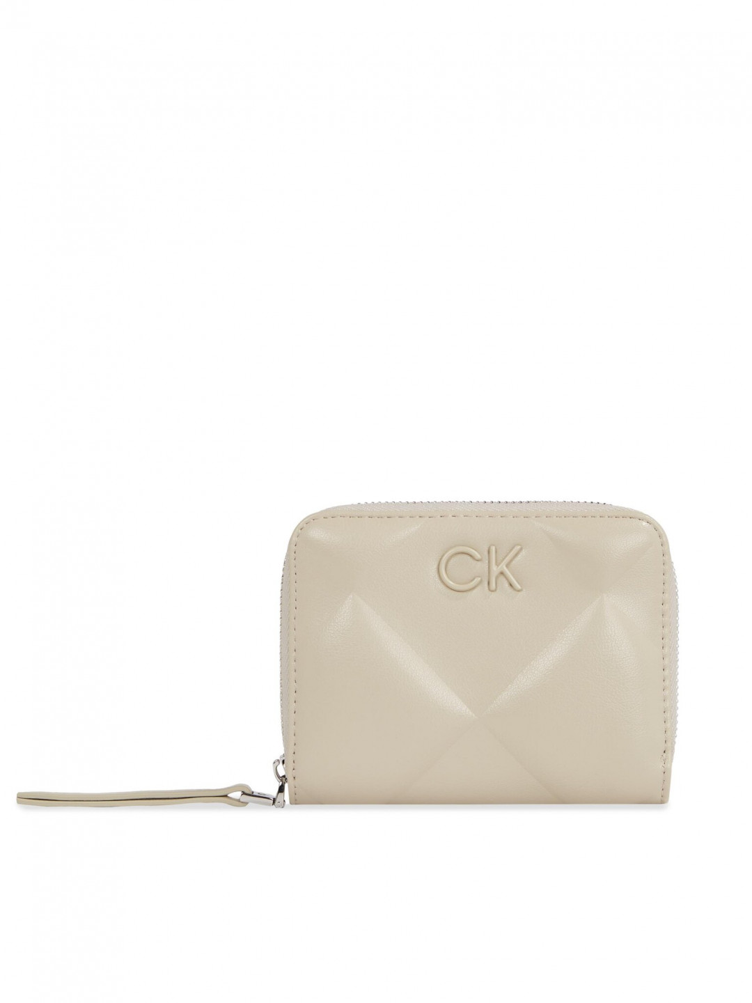 Calvin Klein Velká dámská peněženka Quilt K60K611783 Béžová