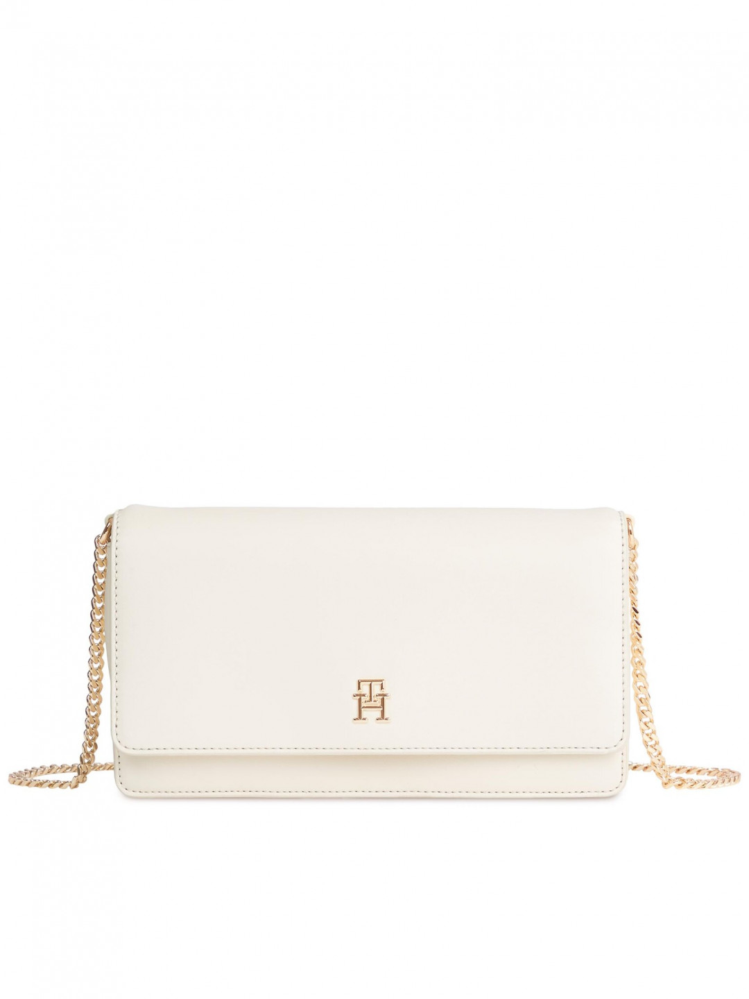 Tommy Hilfiger Kabelka Th Refined Chain Crossover AW0AW16109 Écru