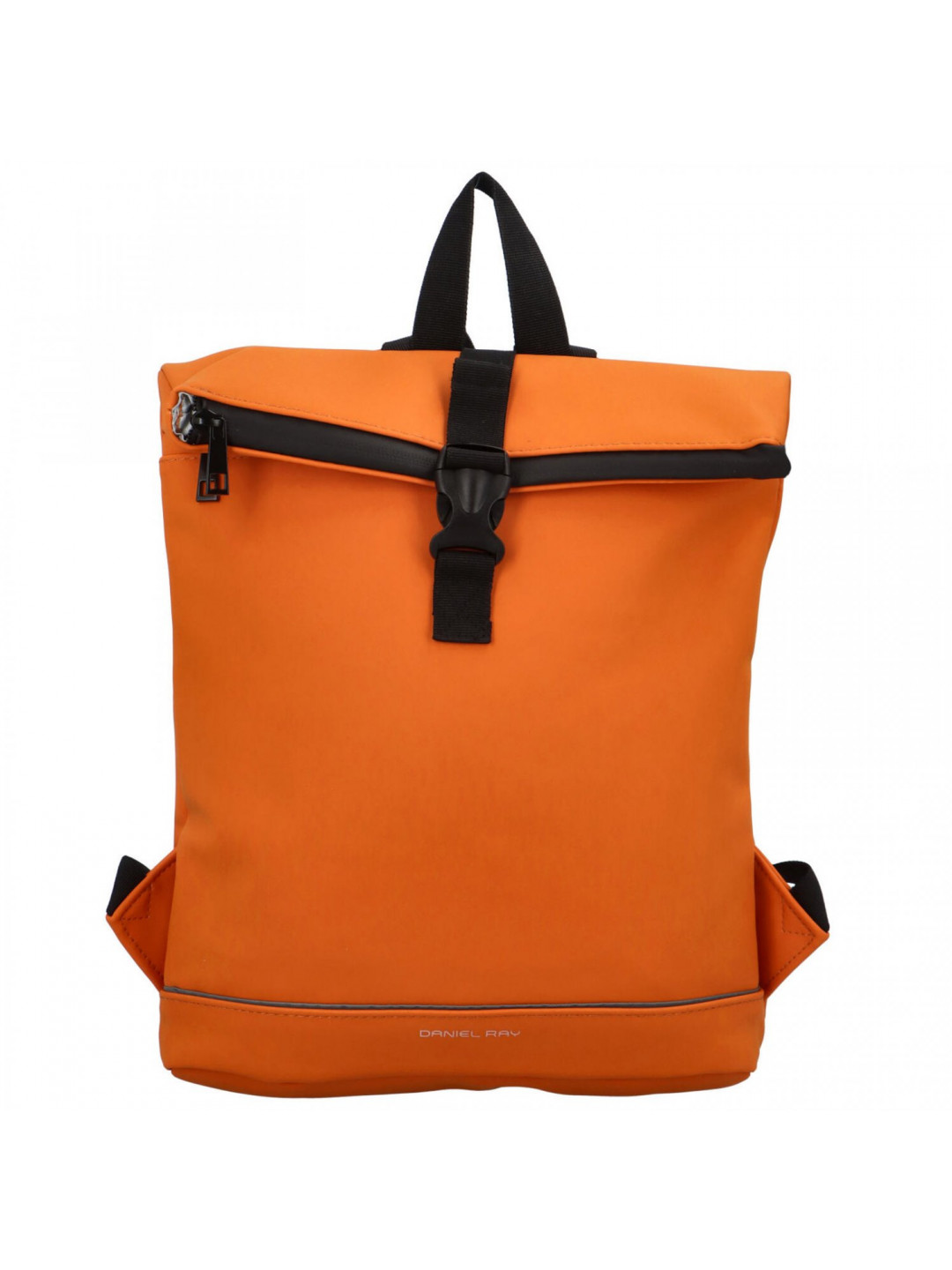 Trendy dámský pogumovaný batoh Andree oranžová