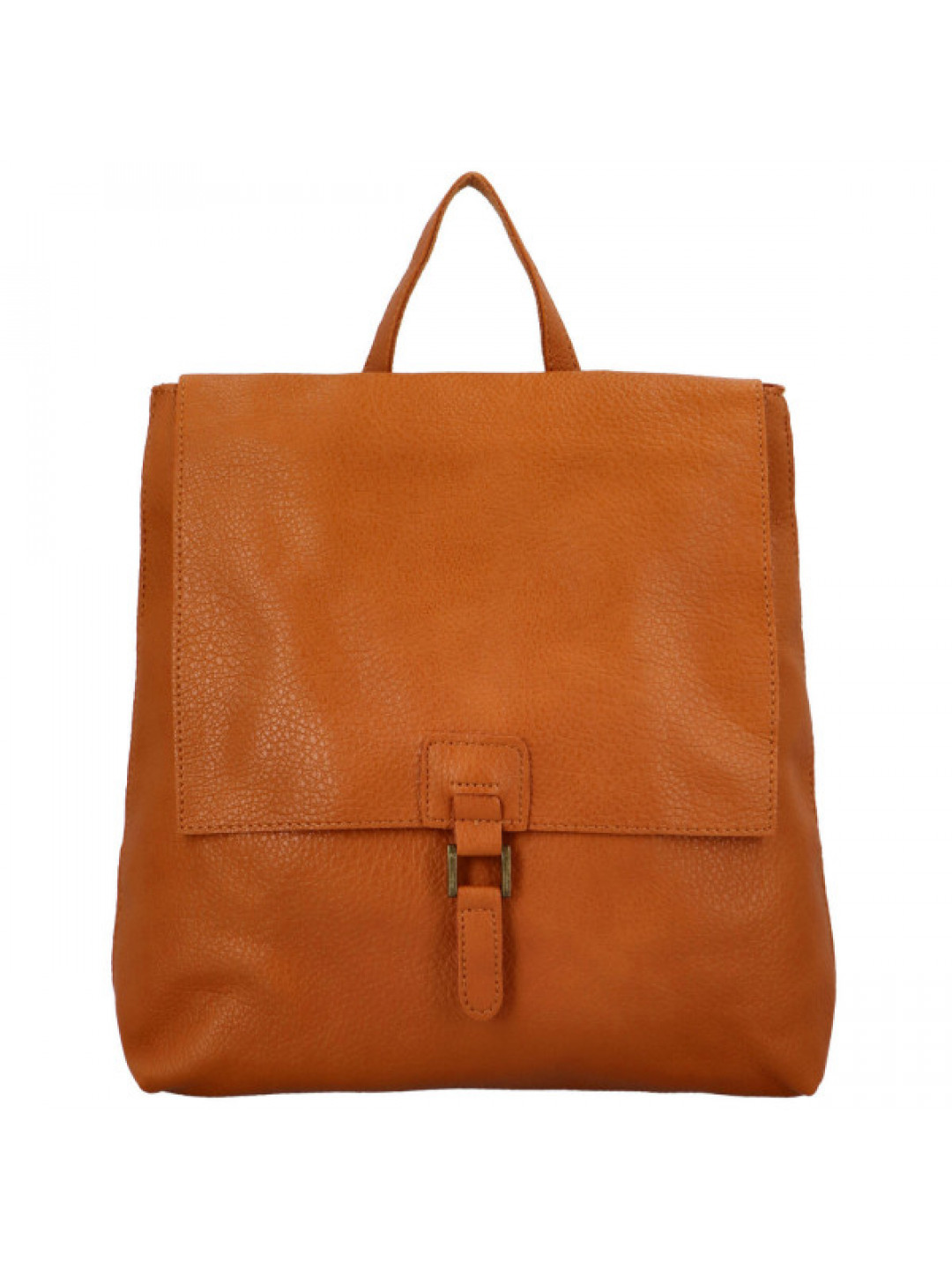 Stylový dámský koženkový kabelko-batoh Octavius hnědý