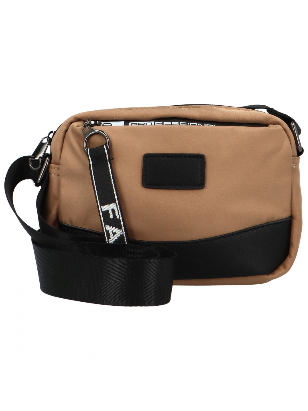 Stylová sportovní crossbody kabelka Gissela khaki