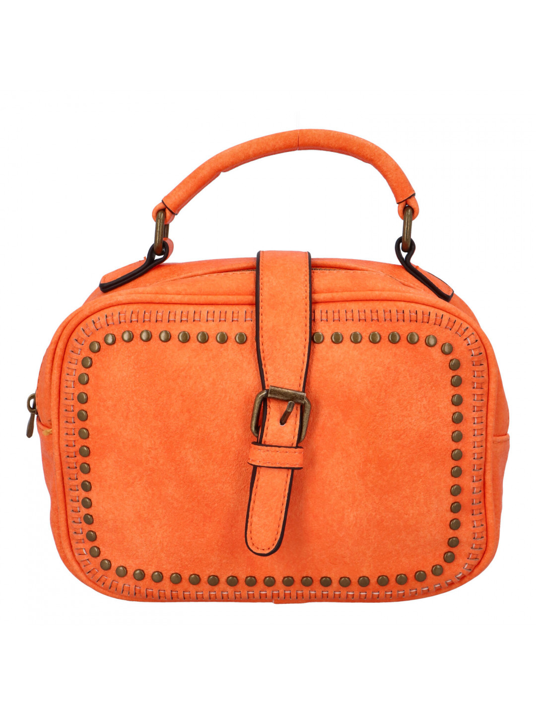 Dámská originální kabelka oranžová – Paolo Bags Sami