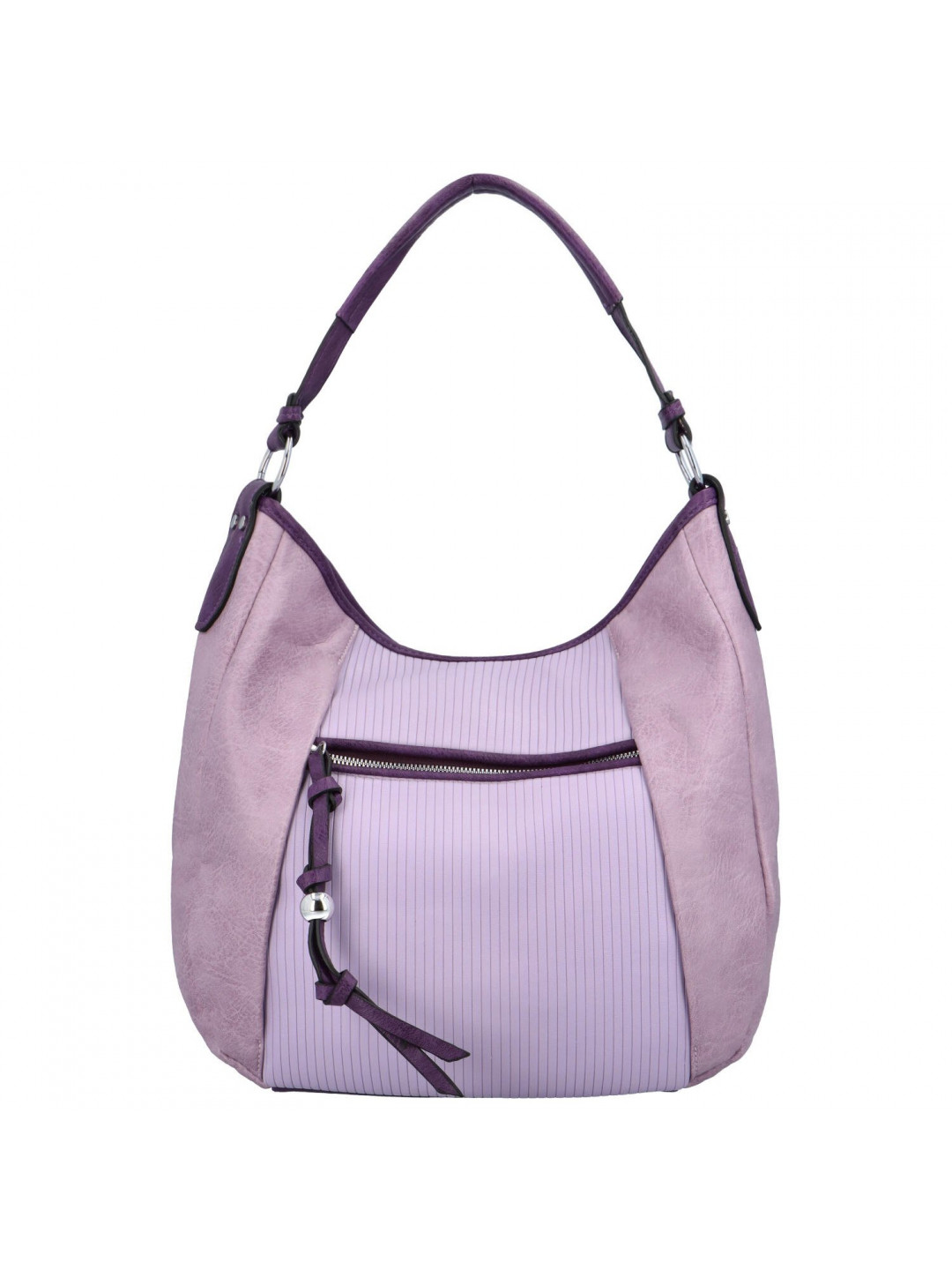 Dámská kabelka přes rameno fialová – Maria C Federica