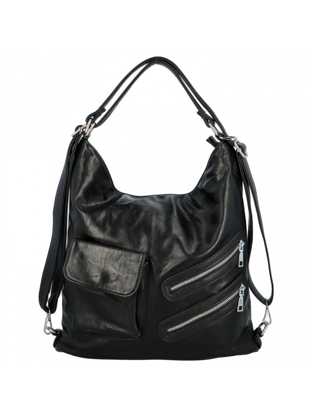 Dámský kabelko batoh černý – Romina & Co Bags Marjorine