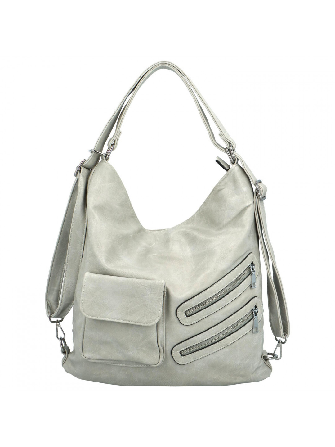 Dámský kabelko batoh šedý – Romina & Co Bags Marjorine