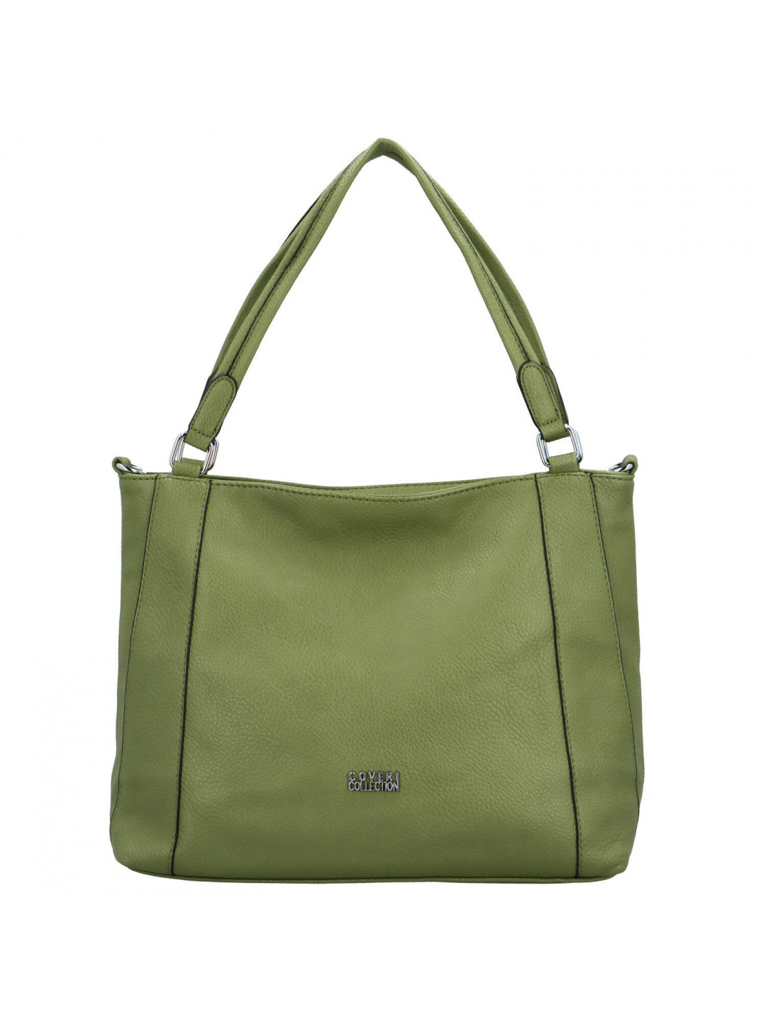 Dámská kabelka na rameno zelená – Coveri Francoise