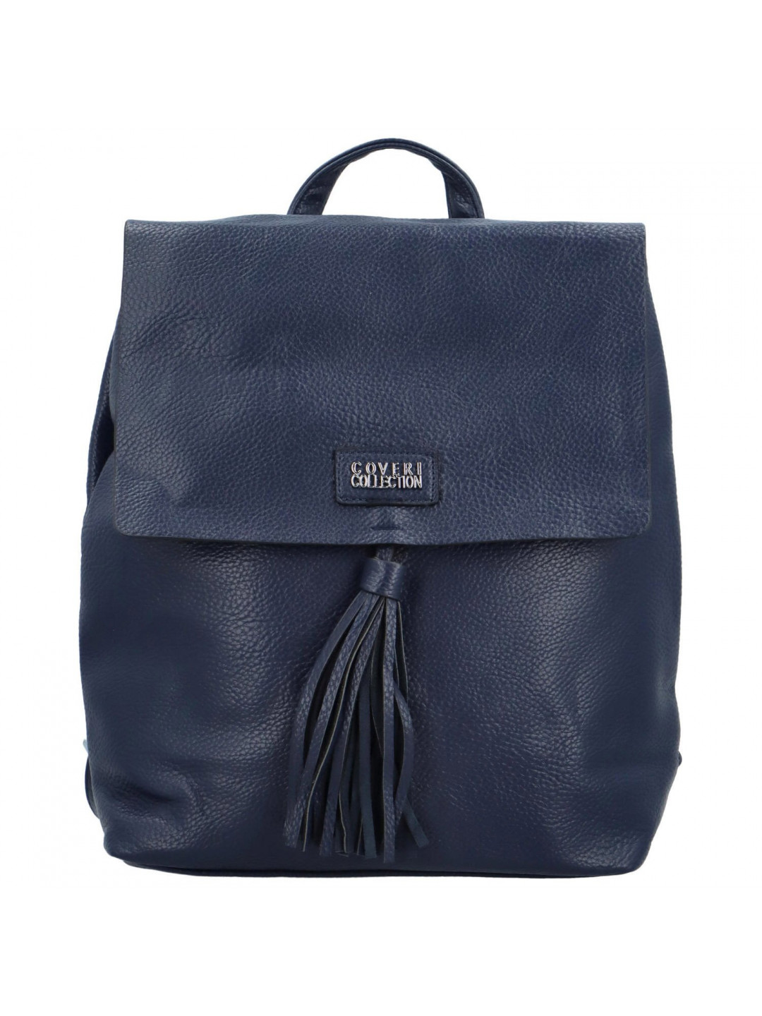 Stylový dámský koženkový kabelko batoh Barbalea modrý