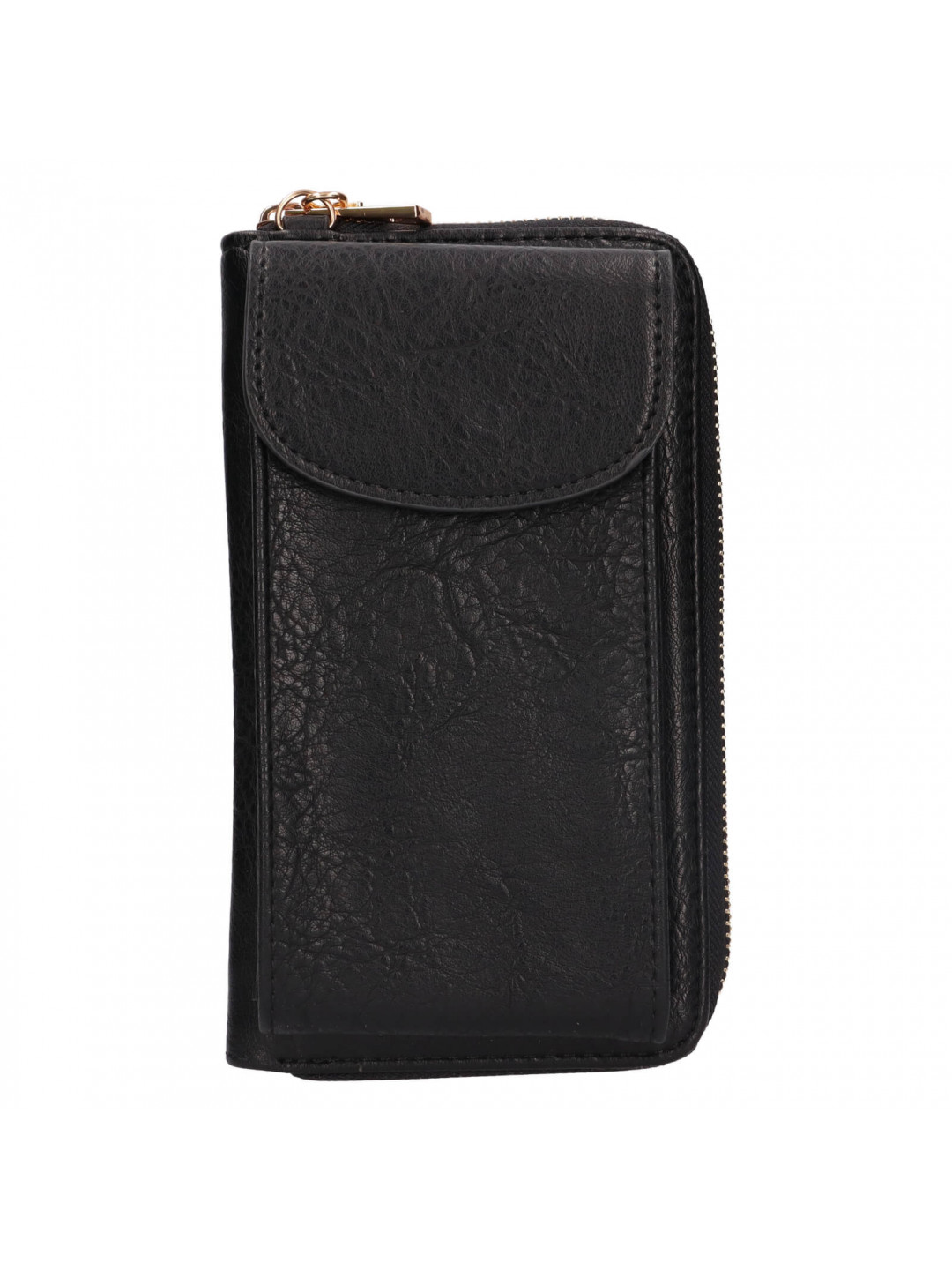 Dámská peněženko-kabelka na mobil Meet & Match Melanie – černá