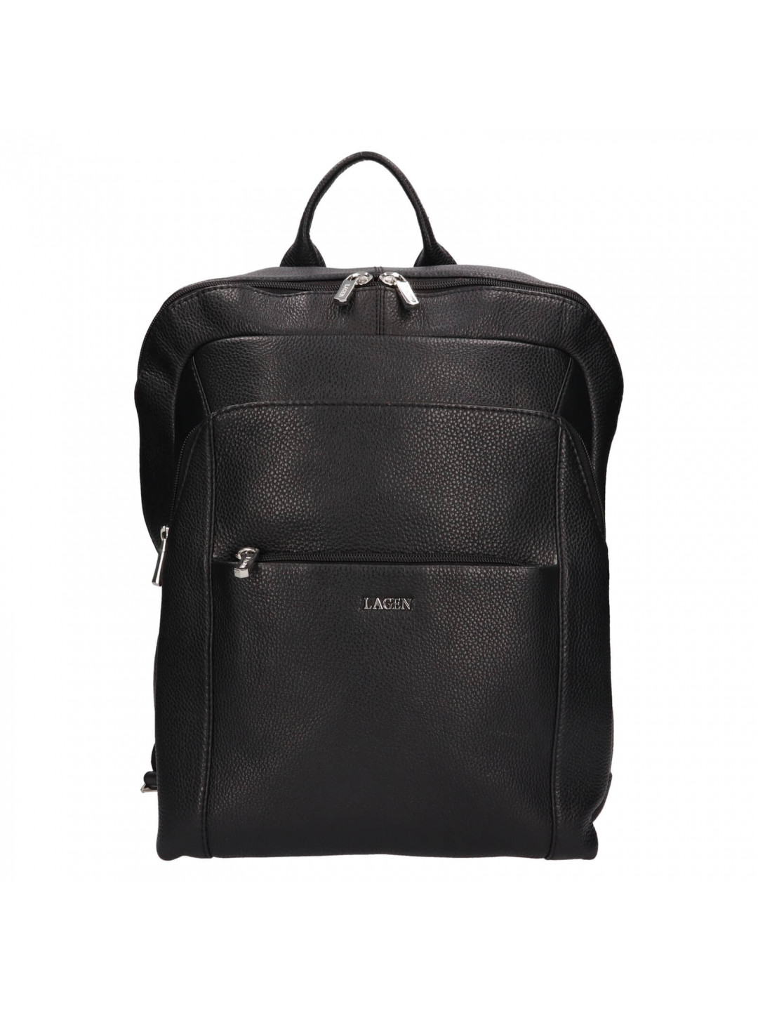 Pánský kožený batoh Lagen Renno – černá