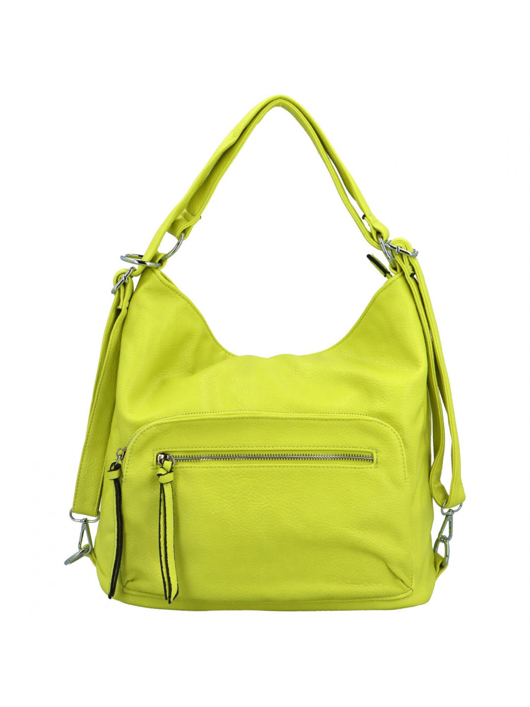 Trendy dámský kabelko-batoh Wilhelda žlutá