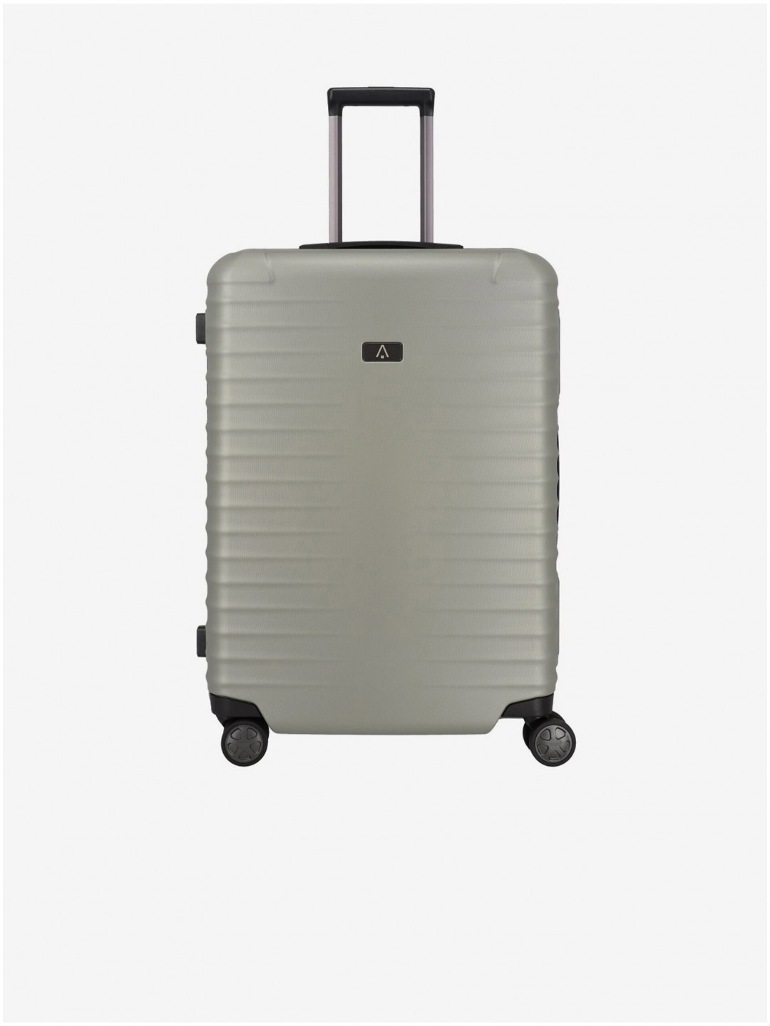 Béžový cestovní kufr Titan Litron Frame M