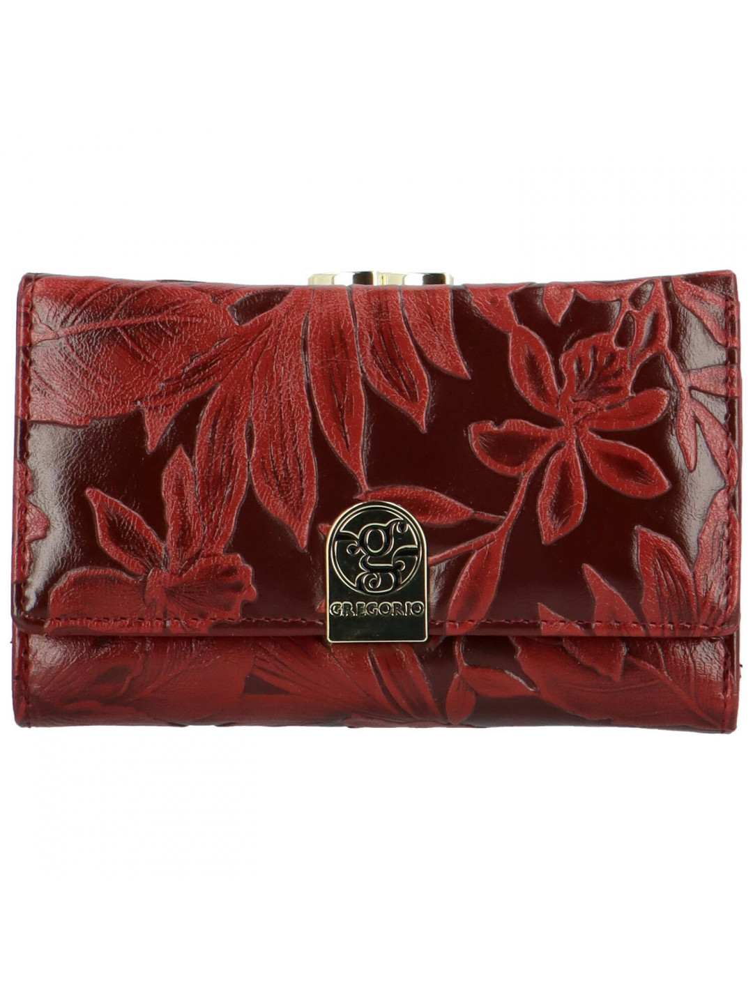Dámská kožená peněženka červená – Gregorio Christell