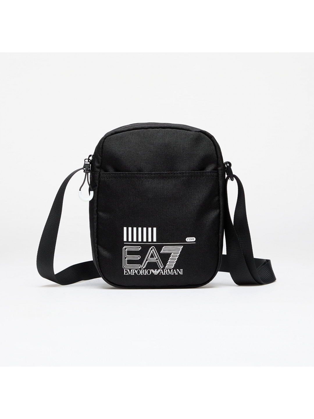 EA7 Emporio Armani Man s Pouch Bag Black White Logo
