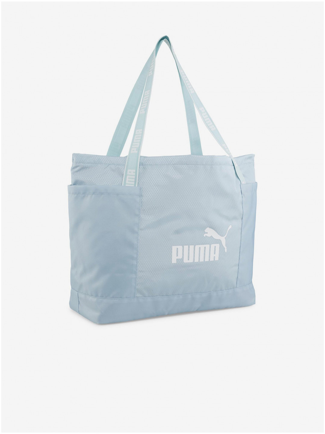 Světle modrá taška Puma Core Base Large Shopper