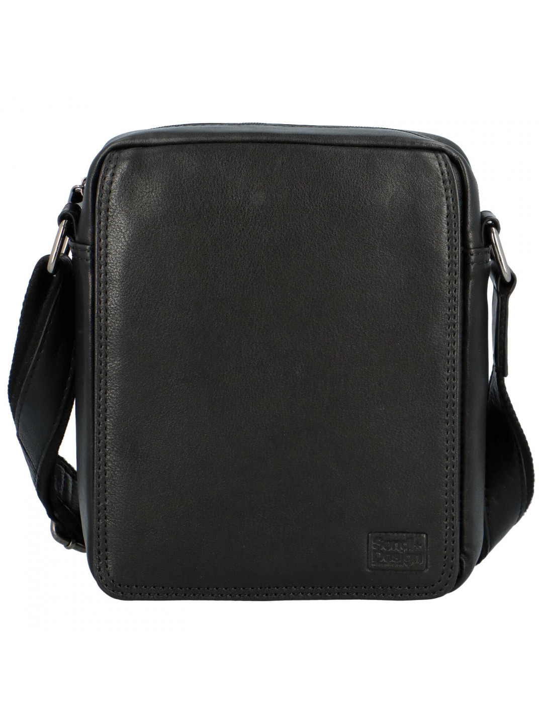 Pánská kožená taška černá – SendiDesign Merlim A