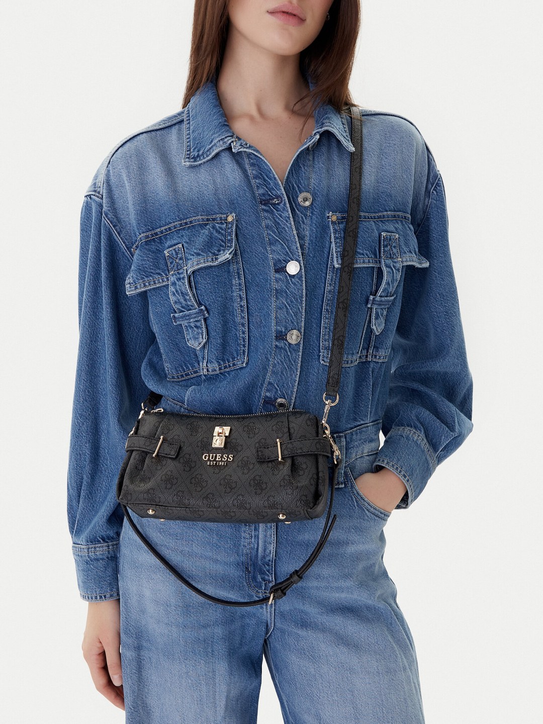 Kabelka Guess Yesba Mini HWSG78 33720 Černá