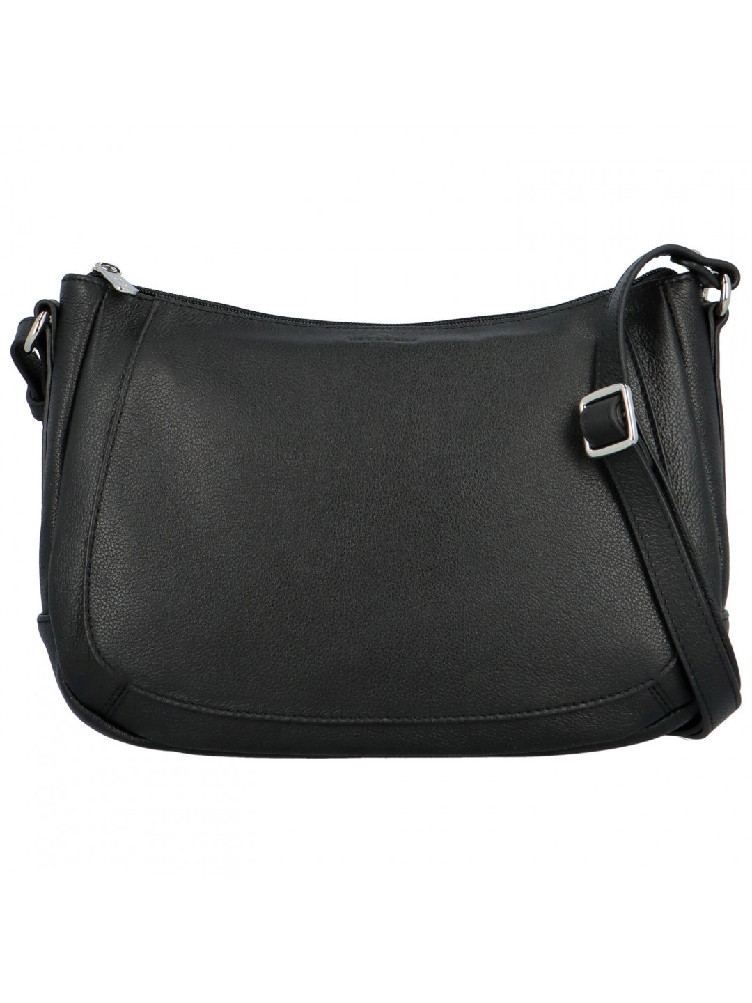 Dámská kožená kabelka přes rameno černá – Hexagona Chanel